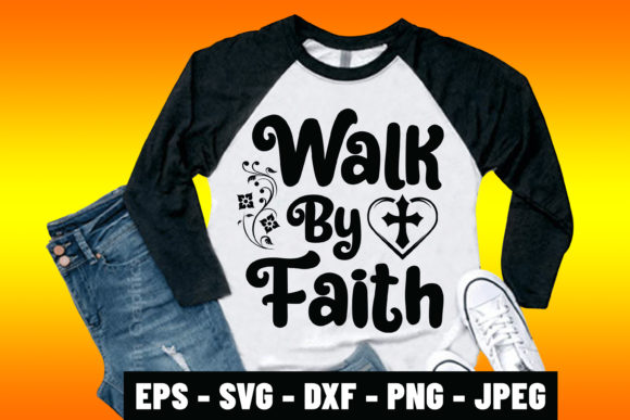 Bible Verse Design Walk by Faith Tshirt Review