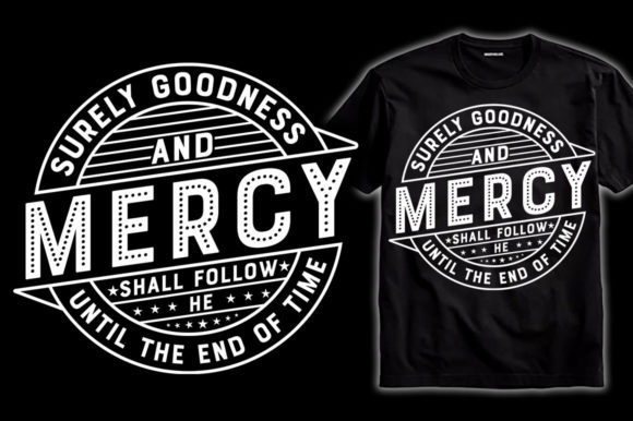 Bible Verse T-Shirt Design Scripture: Graphics & Print Templates