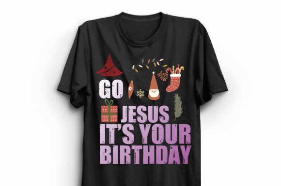 Christmas T-Shirt Design 12: Graphics & Print Templates