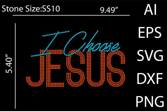 I Choose Jesus Rhinestone Design Review