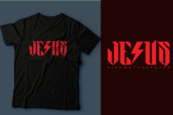 Jesus Highway to Heaven Graphics & T-Shirt Designs