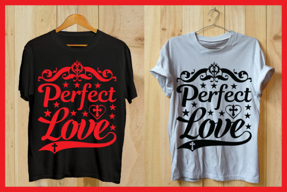 Perfect Love Bible Verse Graphics for Print Templates