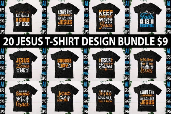 The Mega Jesus T-Shirt Design Bundle Review