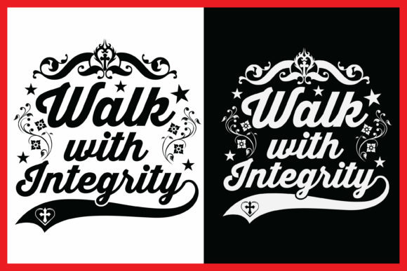 Walk with Integrity Graphics & Print Templates